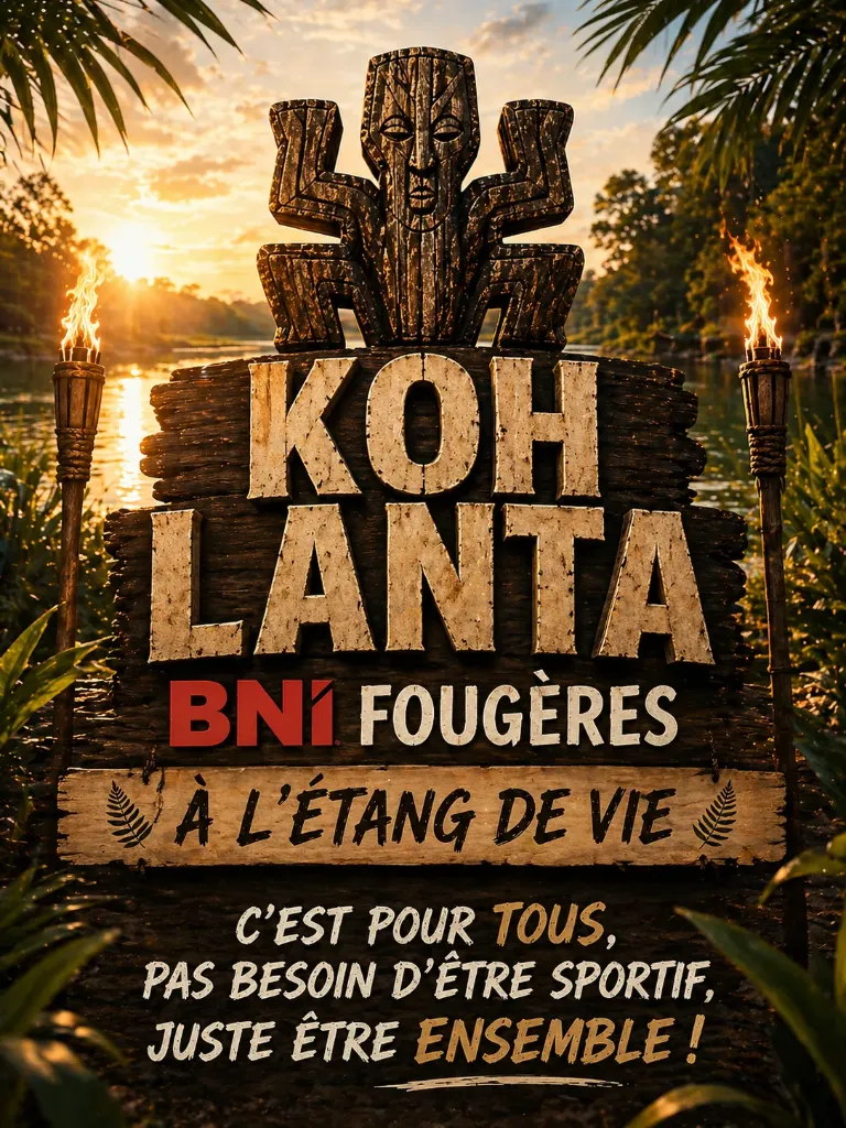 Après-midi Koh Lanta - BNI Fougères