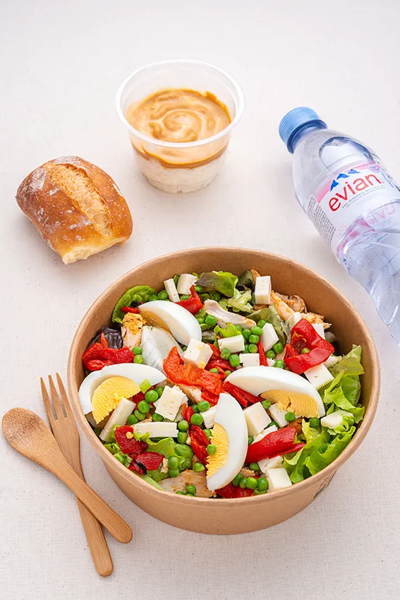 Box " salade césar" déjeuner frais et gourmand